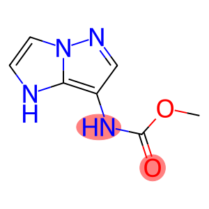 Carbamic  acid,  1H-imidazo[1,2-b]pyrazol-7-yl-,  methyl  ester  (9CI)