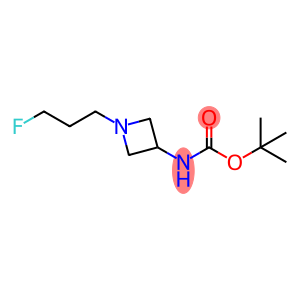 Carbamic acid, N-[1-(3-fluoropropyl)-3-azetidinyl]-, 1,1-dimethylethyl ester