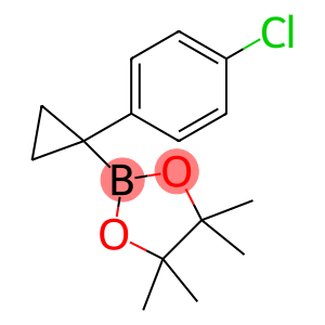 2-(1-(4-氯苯基)环丙基)-4,4,5,5-四甲基-1,3,2-二氧硼杂环戊烷