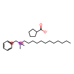 Dodecyl dimethyl benzyl ammonium cyclopentanecarboxylate