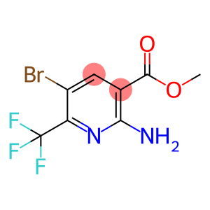 3-Pyridinecarboxylic acid, 2-amino-5-bromo-6-(trifluoromethyl)-, methyl ester