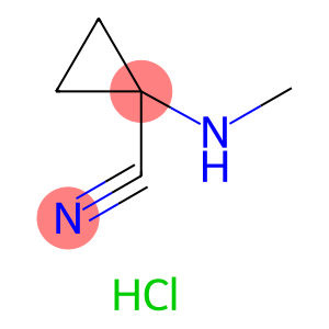 1-(methylamino)cyclopropane-1-carbonitrile hydrochloride