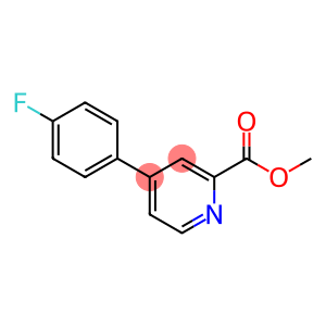 4-(4-Fluoro-phenyl)-pyridine-2-carboxylic acid methyl ester