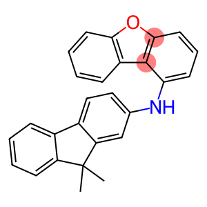 1-Dibenzofuranamine, N-(9,9-dimethyl-9H-fluoren-2-yl)-