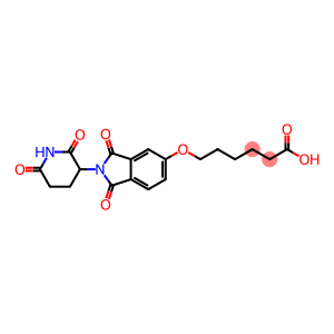 6-((2-(2,6-dioxopiperidin-3-yl)-1,3-dioxoisoindolin-5-yl)oxy)hexanoic acid