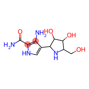 1H-Pyrrole-2-carboxamide, 3-amino-4-(2S,3S,4R,5R)-3,4-dihydroxy-5-(hydroxymethyl)-2-pyrrolidinyl-