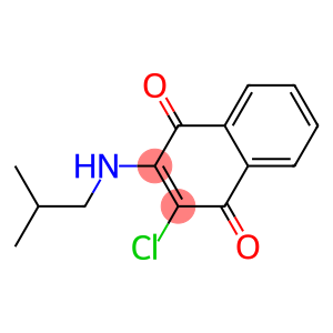 1,4-Naphthalenedione,2-chloro-3-[(2-methylpropyl)amino]-