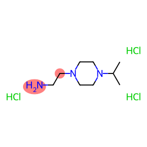 2-[4-(propan-2-yl)piperazin-1-yl]ethan-1-amine trihydrochloride