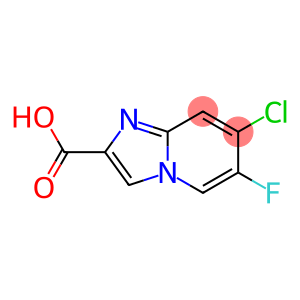 7-chloro-6-fluoro-imidazo[1,2-a]pyridine-2-carboxylic acid