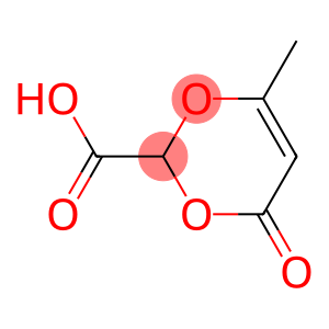 4H-1,3-Dioxin-2-carboxylicacid,6-methyl-4-oxo-(9CI)