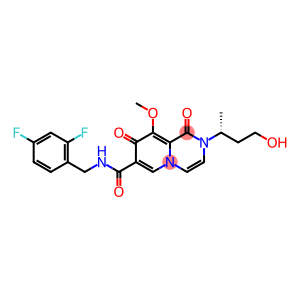 2H-Pyrido[1,2-a]pyrazine-7-carboxamide, N-[(2,4-difluorophenyl)methyl]-1,8-dihydro-2-[(1R)-3-hydroxy-1-methylpropyl]-9-methoxy-1,8-dioxo-