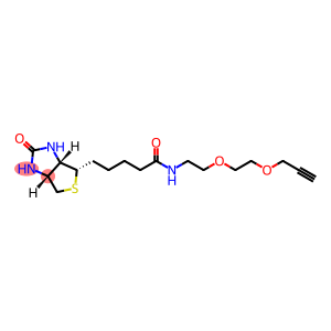 5-((3aS,4S,6aR)-2-Oxohexahydro-1H-thieno[3,4-d]imidazol-4-yl)-N-(2-(2-(prop-2-yn-1-yloxy)ethoxy)ethyl)pentanamide