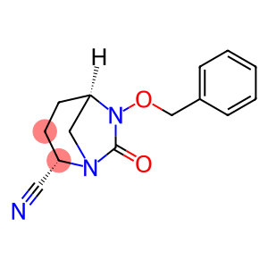 1,6-Diazabicyclo[3.2.1]octane-2-carbonitrile, 7-oxo-6-(phenylmethoxy)-, (1R,2S,5R)-