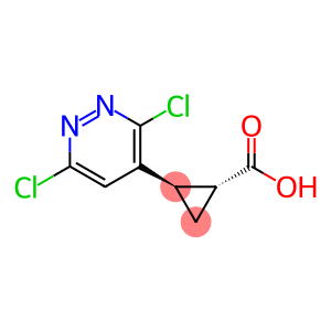 rac-(1R,2R)-2-(3,6-dichloropyridazin-4-yl)cyclopropane-1-carboxylic acid