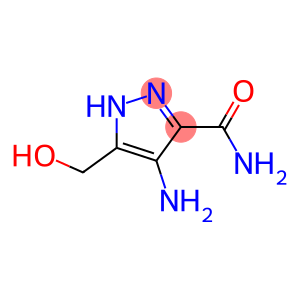 4-amino-5-hydroxymethyl-1(2)H-pyrazole-3-carboxylic acid amide