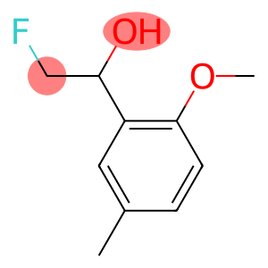 α-(Fluoromethyl)-2-methoxy-5-methylbenzenemethanol