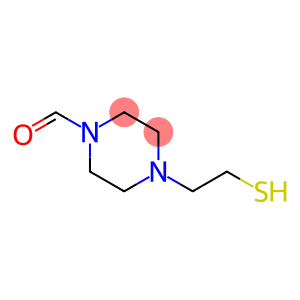 1-Piperazinecarboxaldehyde,4-(2-mercaptoethyl)-(9CI)