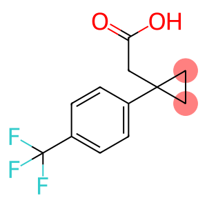 2-{1-[4-(trifluoromethyl)phenyl]cyclopropyl}acetic acid