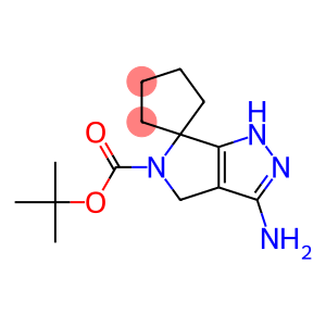 tert-Butyl 3'-amino-1',4'-dihydro-5'H-spiro[cyclopentane-1,6'-pyrrolo[3,4-c]pyrazole]-5'-carboxylate