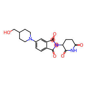 2-(2,6-DIOXOPIPERIDIN-3-YL)-5-(4-(HYDROXYMETHYL)PIPERIDIN-1-YL)ISOINDOLINE-1,3-DIONE