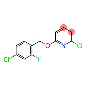 2-chloro-6-((4-chloro-2-fluorobenzyl)oxy)pyridine