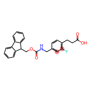 3-{4-[({[(9H-fluoren-9-yl)methoxy]carbonyl}amino)methyl]-2-fluorophenyl}propanoic acid