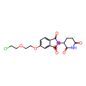 1H-Isoindole-1,3(2H)-dione, 5-[2-(2-chloroethoxy)ethoxy]-2-(2,6-dioxo-3-piperidinyl)-