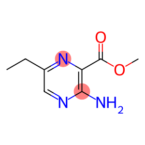 Pyrazinecarboxylic acid, 3-amino-6-ethyl-, methyl ester (7CI,8CI)