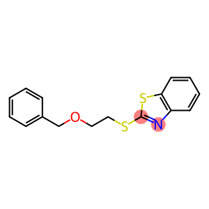 Benzothiazole, 2-[[2-(phenylmethoxy)ethyl]thio]-