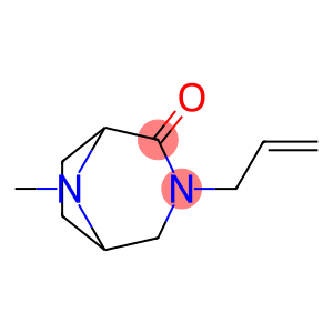 3,8-Diazabicyclo[3.2.1]octan-2-one, 8-methyl-3-(2-propen-1-yl)-