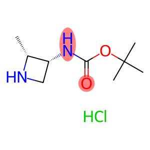 tert-butyl N-[(2R,3R)-2-methylazetidin-3-yl]carbamate hydrochloride