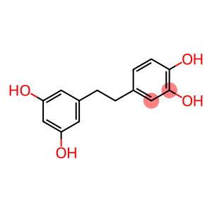 1,2-Benzenediol, 4-[2-(3,5-dihydroxyphenyl)ethyl]-