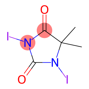 1,3-二碘-5,5-二甲基咪唑烷-2,4-二酮