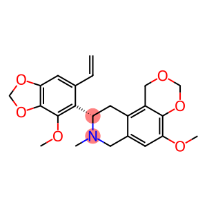 (9S)-9-(6-Ethenyl-4-methoxy-1,3-benzodioxol-5-yl)-7,8,9,10-tetrahydro-5-methoxy-8-methyl-1H-[1,3]dioxino[5,4-f]isoquinoline