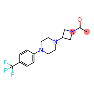 Ethanone, 1-[3-[4-[4-(trifluoromethyl)phenyl]-1-piperazinyl]-1-azetidinyl]-