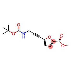 Methyl 5-[3-[(2-Methylpropan-2-Yl)Oxycarbonylamino]Prop-1-Ynyl]Furan-2-Carboxylate