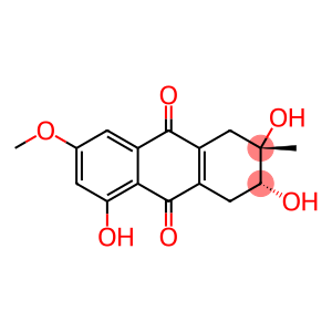 (2S)-1,2,3,4-Tetrahydro-2α,3α,5-trihydroxy-7-methoxy-2-methyl-9,10-anthracenedione