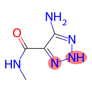 1H-1,2,3-Triazole-4-carboxamide,5-amino-N-methyl-(9CI)