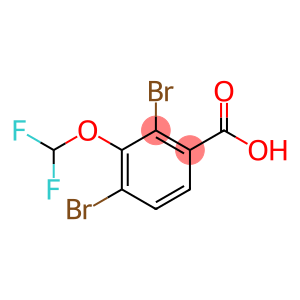 2,4-Dibromo-3-(Difluoromethoxy)Benzoic Acid