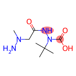 Hydrazinecarboxylic acid, 2-[(1-methylhydrazino)acetyl]-, 1,1-dimethylethyl