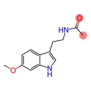 Acetamide, N-[2-(6-methoxy-1H-indol-3-yl)ethyl]-