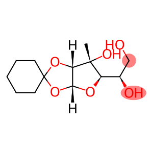 1-O,2-O-Cyclohexylidene-3-methyl-α-D-allofuranose