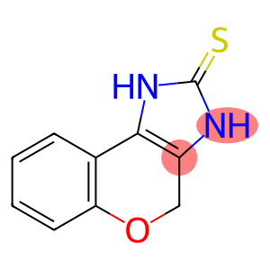 [1]Benzopyrano[3,4-d]imidazole-2(3H)-thione, 1,4-dihydro-