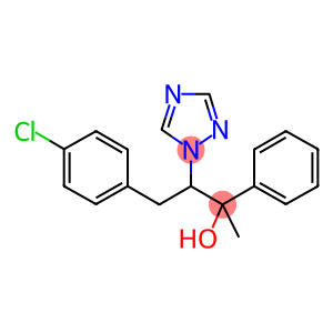 1-[2-(4-CHLOROPHENYL)-1-(1-HYDROXY-1-PHENYLETHYL)ETHYL]-1,2,4-TRIAZOLE