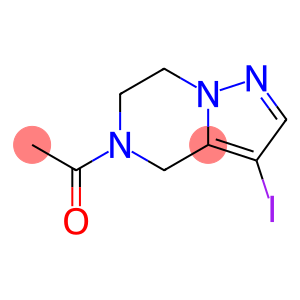 1-(3-碘-6,7-二氢吡唑并[1,5-A]吡嗪-5(4H)-基)乙-1-酮