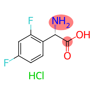 (S)-2-Amino-2-(2,4-difluorophenyl)acetic acid hydrochloride