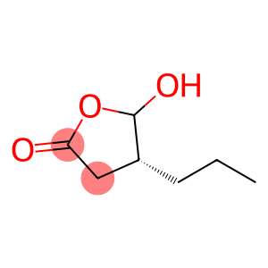 2(3H)-Furanone, dihydro-5-hydroxy-4-propyl-, (4R)-