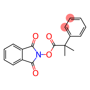 Benzeneacetic acid, α,α-dimethyl-, 1,3-dihydro-1,3-dioxo-2H-isoindol-2-yl ester