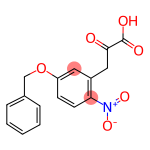 3-(5-(Benzyloxy)-2-nitrophenyl)-2-oxopropanoic Acid