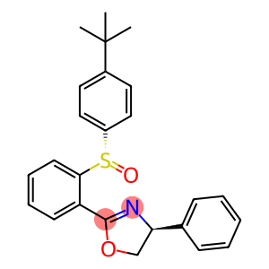 (4S)-2-[2-(4-tert-butylphenyl)sulfinylphenyl]-4-phenyl-4,5-dihydrooxazole